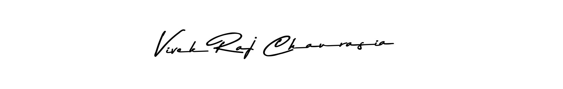 Make a beautiful signature design for name Vivek Raj Chaurasia. Use this online signature maker to create a handwritten signature for free. Vivek Raj Chaurasia signature style 9 images and pictures png