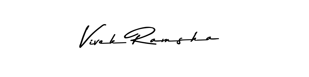 Here are the top 10 professional signature styles for the name Vivek Ramsha. These are the best autograph styles you can use for your name. Vivek Ramsha signature style 9 images and pictures png