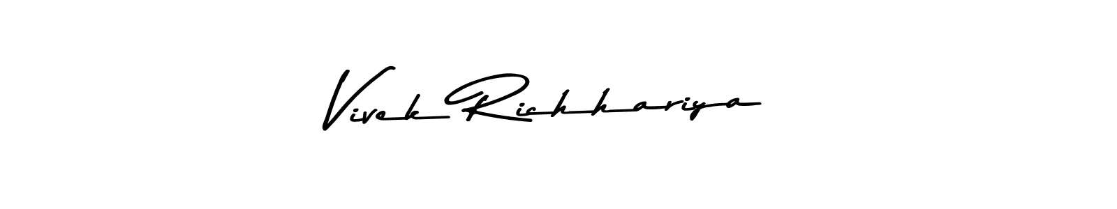 Once you've used our free online signature maker to create your best signature Asem Kandis PERSONAL USE style, it's time to enjoy all of the benefits that Vivek Richhariya name signing documents. Vivek Richhariya signature style 9 images and pictures png
