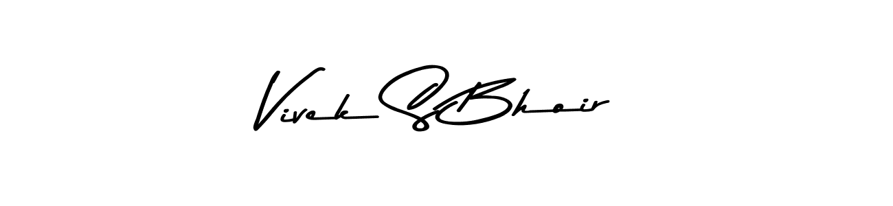 Make a beautiful signature design for name Vivek S Bhoir. Use this online signature maker to create a handwritten signature for free. Vivek S Bhoir signature style 9 images and pictures png