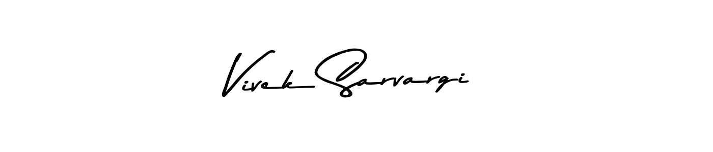 You should practise on your own different ways (Asem Kandis PERSONAL USE) to write your name (Vivek Sarvargi) in signature. don't let someone else do it for you. Vivek Sarvargi signature style 9 images and pictures png