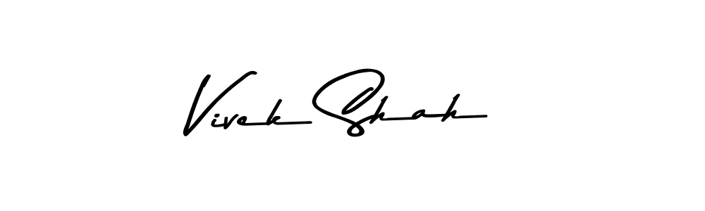 Similarly Asem Kandis PERSONAL USE is the best handwritten signature design. Signature creator online .You can use it as an online autograph creator for name Vivek Shah. Vivek Shah signature style 9 images and pictures png