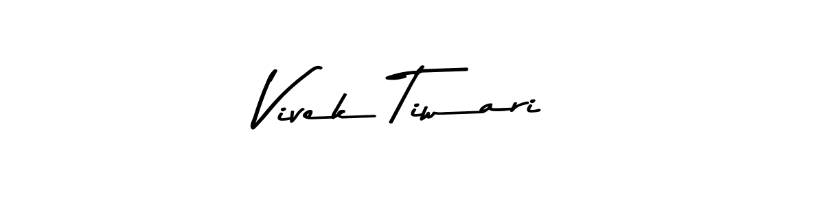 Make a beautiful signature design for name Vivek Tiwari. With this signature (Asem Kandis PERSONAL USE) style, you can create a handwritten signature for free. Vivek Tiwari signature style 9 images and pictures png