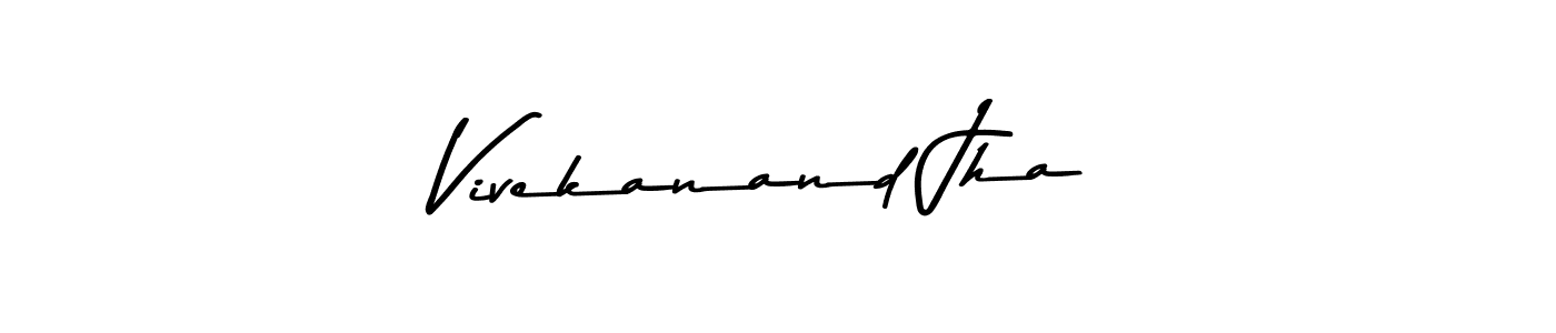 Also we have Vivekanand Jha name is the best signature style. Create professional handwritten signature collection using Asem Kandis PERSONAL USE autograph style. Vivekanand Jha signature style 9 images and pictures png