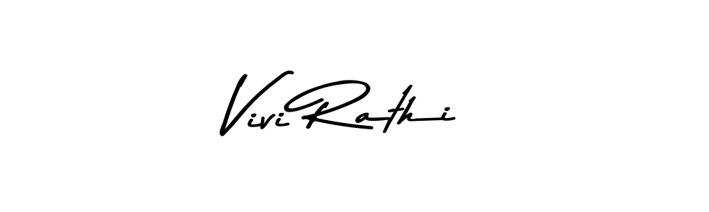 Vivi Rathi stylish signature style. Best Handwritten Sign (Asem Kandis PERSONAL USE) for my name. Handwritten Signature Collection Ideas for my name Vivi Rathi. Vivi Rathi signature style 9 images and pictures png