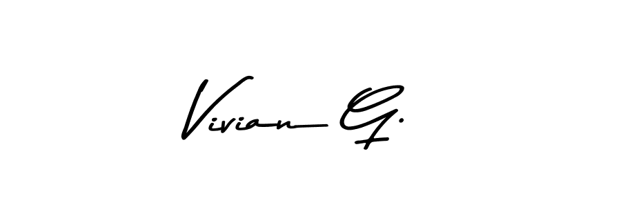 Here are the top 10 professional signature styles for the name Vivian G.. These are the best autograph styles you can use for your name. Vivian G. signature style 9 images and pictures png