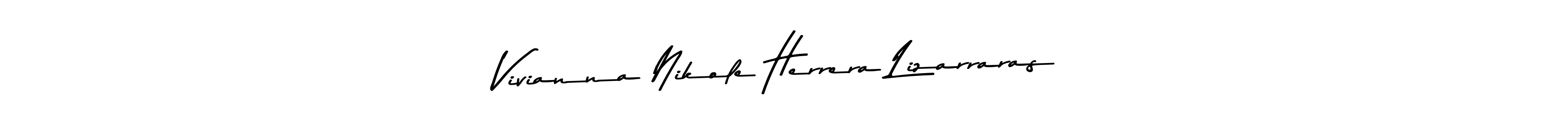 Also we have Vivianna Nikole Herrera Lizarraras name is the best signature style. Create professional handwritten signature collection using Asem Kandis PERSONAL USE autograph style. Vivianna Nikole Herrera Lizarraras signature style 9 images and pictures png