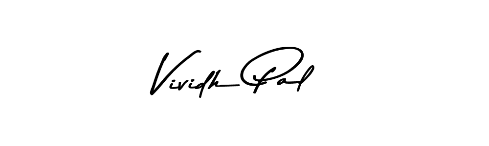 How to Draw Vividh Pal signature style? Asem Kandis PERSONAL USE is a latest design signature styles for name Vividh Pal. Vividh Pal signature style 9 images and pictures png