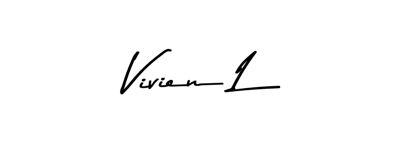 Best and Professional Signature Style for Vivien L. Asem Kandis PERSONAL USE Best Signature Style Collection. Vivien L signature style 9 images and pictures png