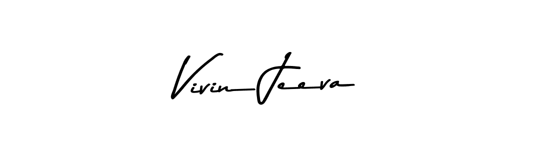 Similarly Asem Kandis PERSONAL USE is the best handwritten signature design. Signature creator online .You can use it as an online autograph creator for name Vivin Jeeva. Vivin Jeeva signature style 9 images and pictures png