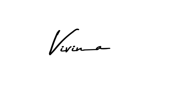 Asem Kandis PERSONAL USE is a professional signature style that is perfect for those who want to add a touch of class to their signature. It is also a great choice for those who want to make their signature more unique. Get Vivina name to fancy signature for free. Vivina signature style 9 images and pictures png