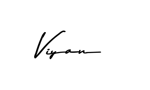 Create a beautiful signature design for name Viyan. With this signature (Asem Kandis PERSONAL USE) fonts, you can make a handwritten signature for free. Viyan signature style 9 images and pictures png