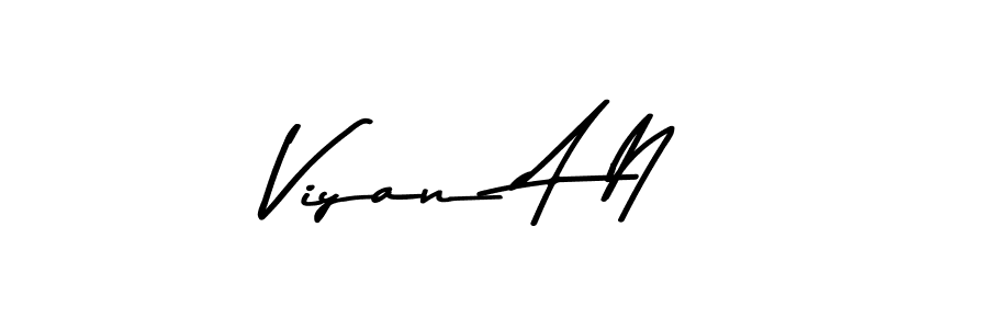 if you are searching for the best signature style for your name Viyan A N. so please give up your signature search. here we have designed multiple signature styles  using Asem Kandis PERSONAL USE. Viyan A N signature style 9 images and pictures png