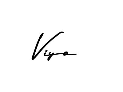 Viyo stylish signature style. Best Handwritten Sign (Asem Kandis PERSONAL USE) for my name. Handwritten Signature Collection Ideas for my name Viyo. Viyo signature style 9 images and pictures png