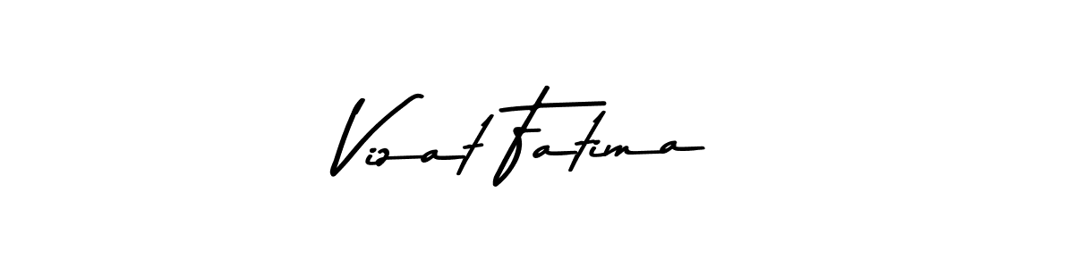 Also we have Vizat Fatima name is the best signature style. Create professional handwritten signature collection using Asem Kandis PERSONAL USE autograph style. Vizat Fatima signature style 9 images and pictures png