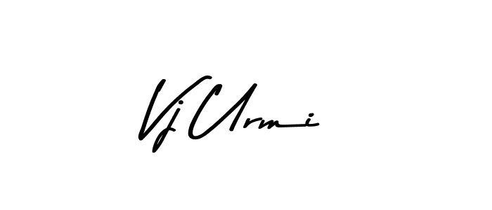 Make a beautiful signature design for name Vj Urmi. Use this online signature maker to create a handwritten signature for free. Vj Urmi signature style 9 images and pictures png