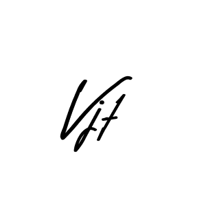 Use a signature maker to create a handwritten signature online. With this signature software, you can design (Asem Kandis PERSONAL USE) your own signature for name Vjt. Vjt signature style 9 images and pictures png