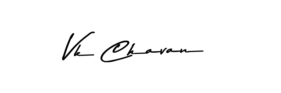 This is the best signature style for the Vk Chavan name. Also you like these signature font (Asem Kandis PERSONAL USE). Mix name signature. Vk Chavan signature style 9 images and pictures png