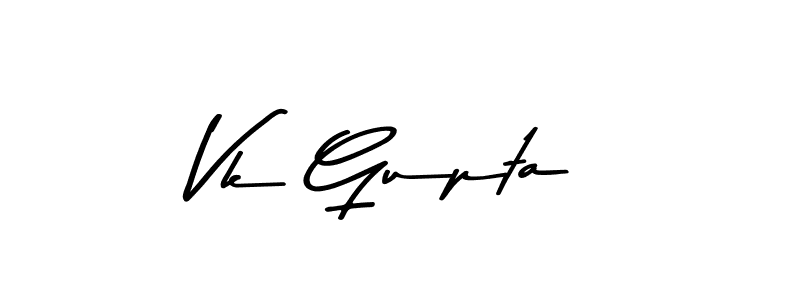 Also we have Vk Gupta name is the best signature style. Create professional handwritten signature collection using Asem Kandis PERSONAL USE autograph style. Vk Gupta signature style 9 images and pictures png