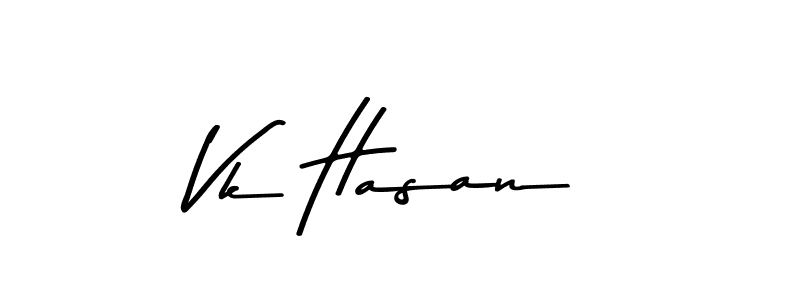 Make a short Vk Hasan signature style. Manage your documents anywhere anytime using Asem Kandis PERSONAL USE. Create and add eSignatures, submit forms, share and send files easily. Vk Hasan signature style 9 images and pictures png