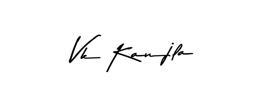 Similarly Asem Kandis PERSONAL USE is the best handwritten signature design. Signature creator online .You can use it as an online autograph creator for name Vk Kanjla. Vk Kanjla signature style 9 images and pictures png