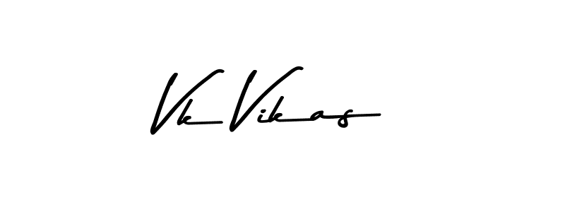 Similarly Asem Kandis PERSONAL USE is the best handwritten signature design. Signature creator online .You can use it as an online autograph creator for name Vk Vikas. Vk Vikas signature style 9 images and pictures png