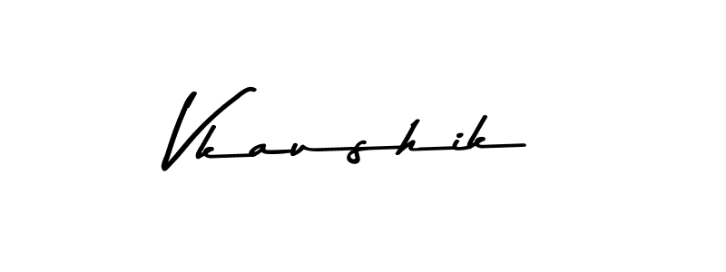 Also we have Vkaushik name is the best signature style. Create professional handwritten signature collection using Asem Kandis PERSONAL USE autograph style. Vkaushik signature style 9 images and pictures png