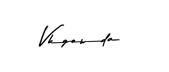 You should practise on your own different ways (Asem Kandis PERSONAL USE) to write your name (Vkgowda) in signature. don't let someone else do it for you. Vkgowda signature style 9 images and pictures png