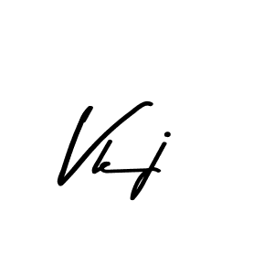 How to Draw Vkj signature style? Asem Kandis PERSONAL USE is a latest design signature styles for name Vkj. Vkj signature style 9 images and pictures png