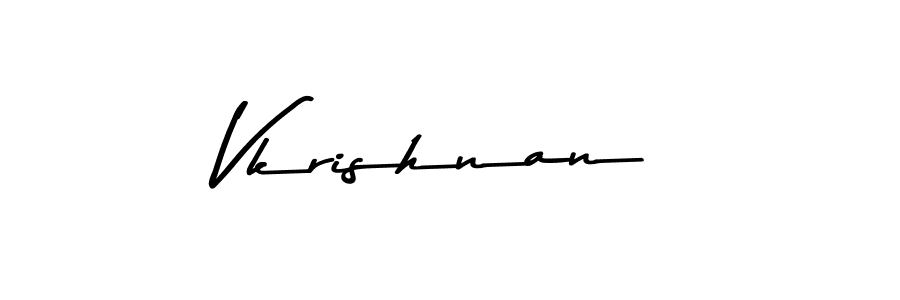 How to Draw Vkrishnan signature style? Asem Kandis PERSONAL USE is a latest design signature styles for name Vkrishnan. Vkrishnan signature style 9 images and pictures png