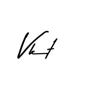 How to make Vkt signature? Asem Kandis PERSONAL USE is a professional autograph style. Create handwritten signature for Vkt name. Vkt signature style 9 images and pictures png