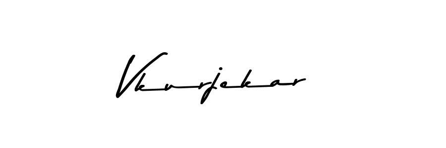 How to make Vkurjekar signature? Asem Kandis PERSONAL USE is a professional autograph style. Create handwritten signature for Vkurjekar name. Vkurjekar signature style 9 images and pictures png