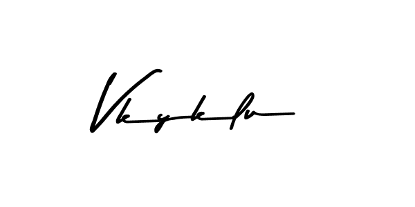 Best and Professional Signature Style for Vkyklu. Asem Kandis PERSONAL USE Best Signature Style Collection. Vkyklu signature style 9 images and pictures png
