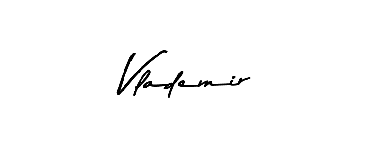 How to make Vlademir signature? Asem Kandis PERSONAL USE is a professional autograph style. Create handwritten signature for Vlademir name. Vlademir signature style 9 images and pictures png
