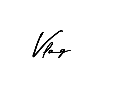 How to make Vlog signature? Asem Kandis PERSONAL USE is a professional autograph style. Create handwritten signature for Vlog name. Vlog signature style 9 images and pictures png