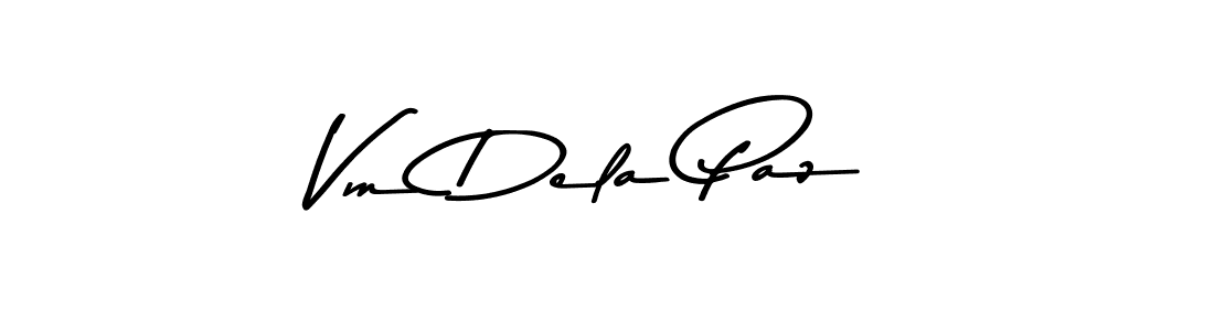 The best way (Asem Kandis PERSONAL USE) to make a short signature is to pick only two or three words in your name. The name Vm Dela Paz include a total of six letters. For converting this name. Vm Dela Paz signature style 9 images and pictures png
