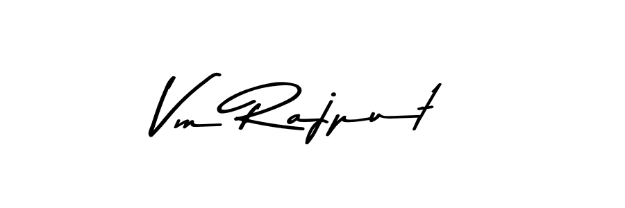 Also we have Vm Rajput name is the best signature style. Create professional handwritten signature collection using Asem Kandis PERSONAL USE autograph style. Vm Rajput signature style 9 images and pictures png