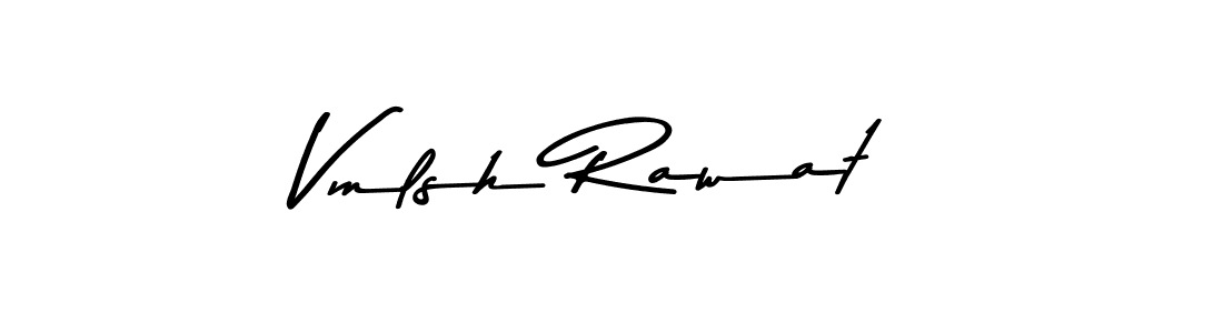 Make a beautiful signature design for name Vmlsh Rawat. Use this online signature maker to create a handwritten signature for free. Vmlsh Rawat signature style 9 images and pictures png