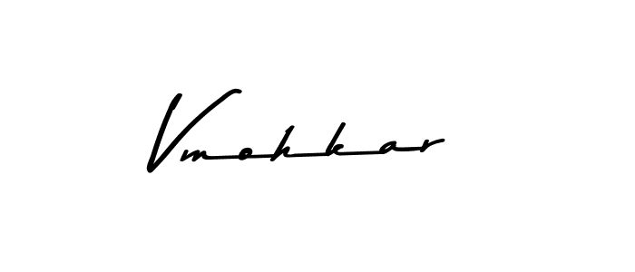 How to Draw Vmohkar signature style? Asem Kandis PERSONAL USE is a latest design signature styles for name Vmohkar. Vmohkar signature style 9 images and pictures png