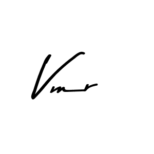 Vmr stylish signature style. Best Handwritten Sign (Asem Kandis PERSONAL USE) for my name. Handwritten Signature Collection Ideas for my name Vmr. Vmr signature style 9 images and pictures png