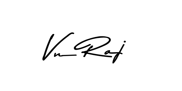 How to Draw Vn Raj signature style? Asem Kandis PERSONAL USE is a latest design signature styles for name Vn Raj. Vn Raj signature style 9 images and pictures png