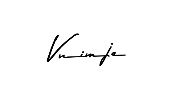 Vnimje stylish signature style. Best Handwritten Sign (Asem Kandis PERSONAL USE) for my name. Handwritten Signature Collection Ideas for my name Vnimje. Vnimje signature style 9 images and pictures png