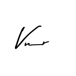 How to make Vnr signature? Asem Kandis PERSONAL USE is a professional autograph style. Create handwritten signature for Vnr name. Vnr signature style 9 images and pictures png