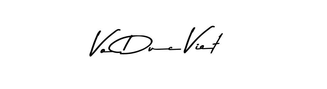 Design your own signature with our free online signature maker. With this signature software, you can create a handwritten (Asem Kandis PERSONAL USE) signature for name Vo Duc Viet. Vo Duc Viet signature style 9 images and pictures png