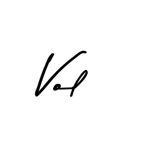 Make a beautiful signature design for name Vol. With this signature (Asem Kandis PERSONAL USE) style, you can create a handwritten signature for free. Vol signature style 9 images and pictures png