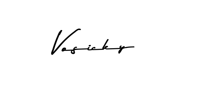Similarly Asem Kandis PERSONAL USE is the best handwritten signature design. Signature creator online .You can use it as an online autograph creator for name Vosicky. Vosicky signature style 9 images and pictures png
