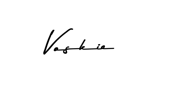 Also we have Voskie name is the best signature style. Create professional handwritten signature collection using Asem Kandis PERSONAL USE autograph style. Voskie signature style 9 images and pictures png