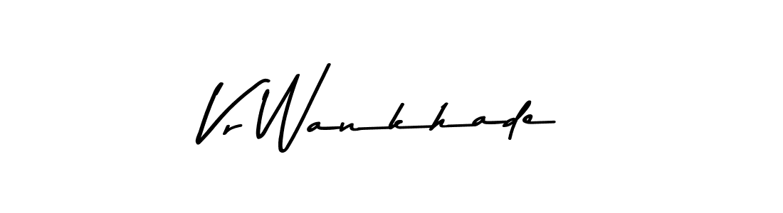 You can use this online signature creator to create a handwritten signature for the name Vr Wankhade. This is the best online autograph maker. Vr Wankhade signature style 9 images and pictures png