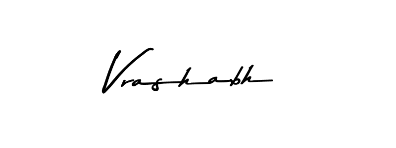 Design your own signature with our free online signature maker. With this signature software, you can create a handwritten (Asem Kandis PERSONAL USE) signature for name Vrashabh. Vrashabh signature style 9 images and pictures png