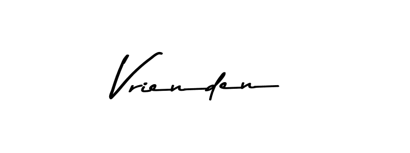 How to make Vrienden signature? Asem Kandis PERSONAL USE is a professional autograph style. Create handwritten signature for Vrienden name. Vrienden signature style 9 images and pictures png